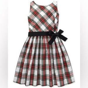 Polo by Ralph Lauren Multicolor Plaid Kids Dress 14